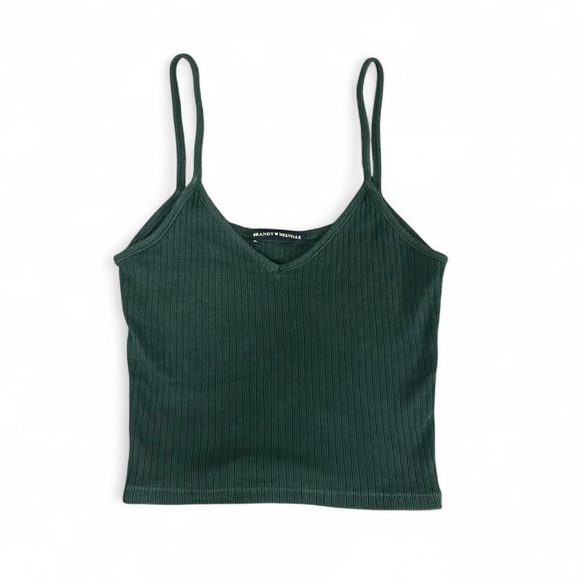 Green brandy melville tank top - Picture 1 of 5